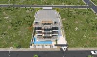 AL-1138-2, Sea view real estate (3 rooms, 2 bathrooms) with terrace and pool in Alanya Dinek