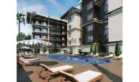 AL-978-4, Mountain view apartment (3 rooms, 2 bathrooms) with Mediterranean Sea view and terrace in Alanya Centre