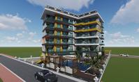 AL-1148, New building property (3 rooms, 2 bathrooms) with pool and balcony in Alanya Avsallar