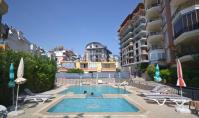 AL-1162, Property (2 rooms, 1 bathroom) near the sea with balcony and pool in Alanya Tosmur