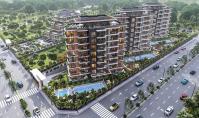 AN-1797-2, Brand-new apartment (3 rooms, 2 bathrooms) with pool and balcony in Antalya Aksu