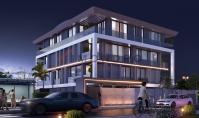 AN-1801-3, New building real estate (3 rooms, 1 bathroom) with terrace and pool in Antalya Centre