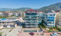 AL-1205, Beachfront property with view on the Mediterranean Sea and balcony in Alanya Kestel