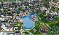 NO-477-3, New building apartment (3 rooms, 2 bathrooms) with balcony and pool in Northern Cyprus Girne