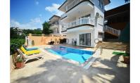 AL-1228, Mountain panorama villa with perspective on the Mediterranean Sea and balcony in Alanya Kargicak