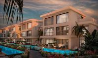 NO-530-3, Brand-New Duplex Property (3 Rooms, 1 Bathroom) with Balcony and Pool in Northern Cyprus Boğaz