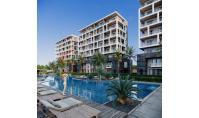 AN-1845-1, New building property (2 rooms, 1 bathroom) with balcony and underground parking space in Antalya Aksu