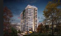 IS-3705, New building property (2 rooms, 1 bathroom) with balcony and underground parking space in Istanbul Besiktas