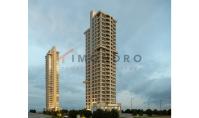 IS-3736-2, Mountain view apartment (4 rooms, 2 bathrooms) with view on the sea and balcony in Istanbul Atasehir