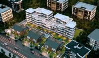 AN-1861, Brand-new apartment (3 rooms, 1 bathroom) with underground parking space and balcony in Antalya Aksu