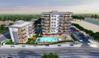 AN-1869, New building property (2 rooms, 1 bathroom) with balcony and pool in Antalya Aksu