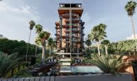 AN-1875, Apartment (3 rooms, 1 bathroom) near the sea with balcony and underground parking space in Antalya Konyaalti