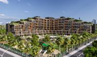 AN-1881-3, Brand-new apartment (4 rooms, 2 bathrooms) with balcony and underground parking space in Antalya Aksu