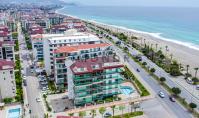 AL-1255, Beachfront apartment with view on the Mediterranean Sea and mountain view in Alanya Kestel