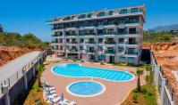 AL-1258, New building apartment with pool and balcony in Alanya Oba