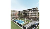 AL-1260-3, Mountain view real estate (4 rooms, 2 bathrooms) with pool and balcony in Alanya Oba