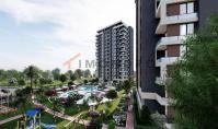 ME-114-3, Real estate (3 rooms, 1 bathroom) near the sea with balcony and pool in Mersin Erdemli Akdeniz