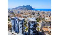 AL-1353, Luxury Apartment with Stunning Mountain and Mediterranean Views & Elegant Balcony in Alanya Centre