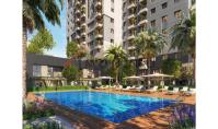 IS-4258-1, Distant view real estate (1 room, 1 bathroom) with pool and underground parking space in Istanbul Bagcilar