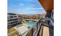 AL-1476, Beach real estate with perspective on the Mediterranean Sea and balcony in Alanya Konakli