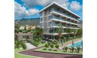 AL-1560-2, Private Garden Bliss in Alanya Oba Balcony, Spa Scenic Views