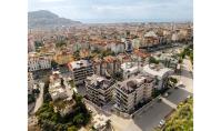 AN-2140, New building real estate with underground parking space and pool in Antalya Alanya