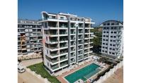 AL-1450-2, 6th Floor Mountain View Property with Balcony and Underground Parking in Alanya Avsallar