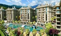 AL-1053-7, Terrace-Floor Property with Mountain & Mediterranean Sea View, Spa Area in Alanya Çıplaklı