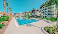 AL-1180-5, Stylish Roof Duplex with Balcony and Full Social Facilities in Alanya Oba