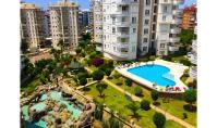 AL-1711-1, Air-conditioned apartment (3 rooms, 1 bathroom) with balcony and pool in Alanya Tosmur