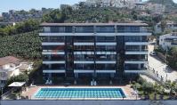 AL-1093-2, Garden Duplex with 4 Rooms, Mountain Panorama, Mediterranean Sea View and Spa Area in Alanya Kargicak