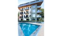 AL-714-13, Sea View Middle-Floor Property with Balcony and Pool in Alanya Bektaş