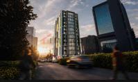 IS-5423-1, New building property (3 rooms, 1 bathroom) with underground parking space and balcony in Istanbul Kadikoy