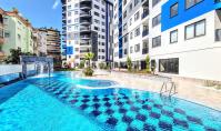 AL-1776, Furnished 60 m² 1+1 on the 5th Floor, Alanya Centre – Full Social Facilities, 700 m to the Sea