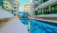 AL-1781, Brand-New 1+1 Apartment (55 m2) in a 2025 Complex, 100 m to the Sea in Alanya Centre - VIP SPA, Indoor Pool and Fitness