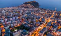 AL-1782, 1+1 Apartment (65 m2) on the 6th Floor with Sea and City View in Alanya Centre - South Facing, Built 2024
