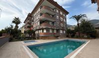 AL-1798, Furnished 2+1 Apartment (120 m2) with American Kitchen in Sugozu, Alanya - Pool, Garden and 24/7 Security