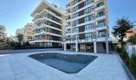 AL-1824, Furnished 2+1 Apartment (75 m²) with Pool, Sauna and Fitness, 250 m to Cleopatra Beach in Alanya Centre