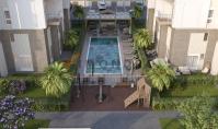 AN-2375-3, Brand-New Garden Duplex Apartment (3 Rooms, 2 Bathrooms) with Balcony and Pool in Antalya Kepez