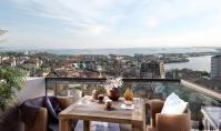 IS-5438-1, Sea View 3-Room Apartment for Sale with 2 Bathrooms, Balcony & Alarm System in Istanbul Küçükçekmece