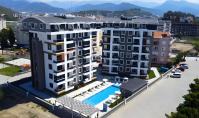 AL-989-4, Senior-friendly mountain panorama real estate (3 rooms, 2 bathrooms) with view on the Mediterranean Sea in Alanya Pazarci