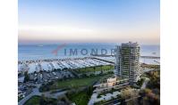 IS-5551-4, Sea and Marina View Apartment with Terrace and Luxury Amenities in Istanbul Ataköy