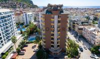 AL-1865, Furnished 4+1 Apartment (200 m²) on the 4th Floor, Complex with Pool and Gazebo, 770 m to Cleopatra Beach, Eligible for Turkish Citizenship – Alanya Cleopatra