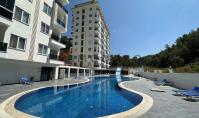 AL-1877, Furnished 1+1 Apartment (42 m²) on the 1st Floor with Pools, Gym and Kids' Playroom, 1.4 km to the Sea – Avsallar, Built 2022