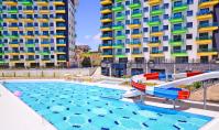 AL-1879, New Unfurnished 1+1 Apartment (55 m²) on the 5th Floor with Balcony, Large Pool with Aqua Park, Sauna and Gym – Avsallar