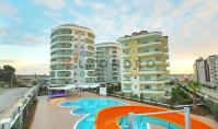 AL-1881, Furnished 1+1 Apartment (54 m²) on the 1st Floor with Indoor and Outdoor Pools, Sauna and Gym, 250 m to the Sea – Avsallar