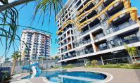 AL-1885, Unfurnished 1+1 Apartment (50 m²) on the 7th Floor, 2023 Build, with Sea and Mountain Views, Indoor and Outdoor Pools, Sauna and Gym – Avsallar