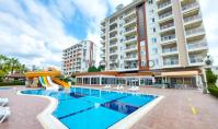 AL-1896, Glazed Balcony in an Aqua Park Complex – Furnished 70 m² 1+1 with Hamam in Avsallar, 800 m to the Sea