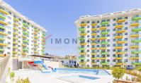 AL-1910, Garden-View Balcony and 80 m² of Space – 2+1 in an Aqua Park Complex with Cinema and Hamam in Avsallar