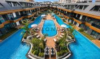 AL-1918, Lagoon-Style Pool Complex, 550 m to the Sea – 2023-Built 75 m² 2+1 on the Ground Floor in Avsallar